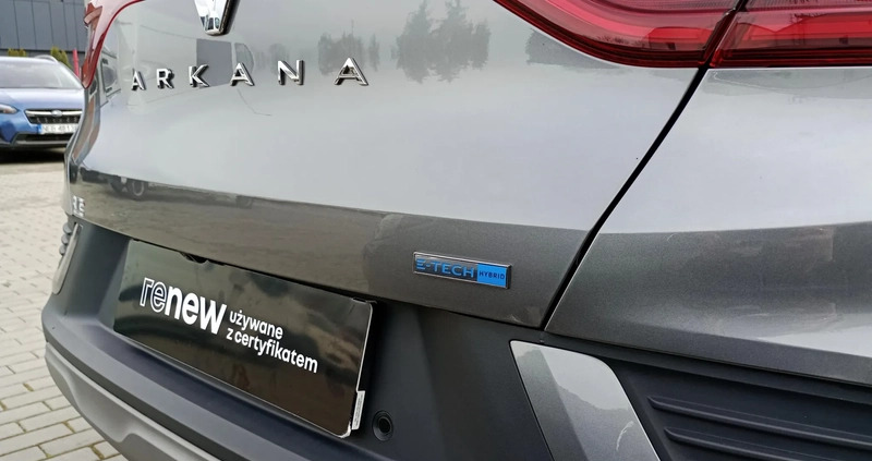 Renault Arkana cena 114900 przebieg: 26172, rok produkcji 2021 z Nekla małe 379